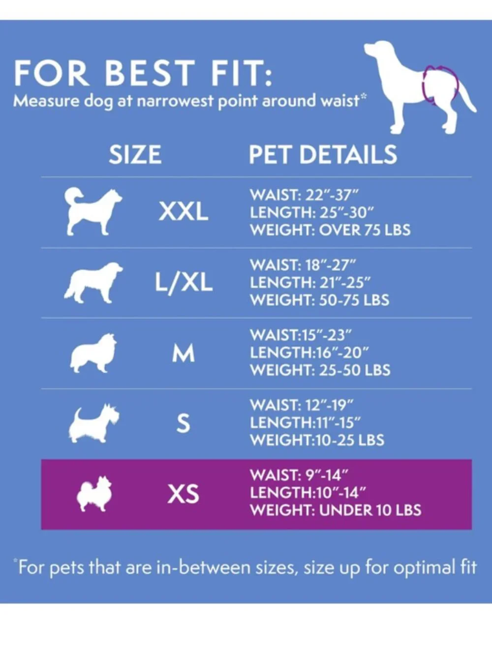 NEW Simple Solution Disposable Female Dog Diapers, X-Small: 9